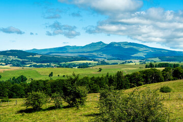 Fototapeta premium Massif du Sancy, Parc régional des Volcans d'Auvergne, Puy de Dome, Auvergne-Rhone-Alpes, France