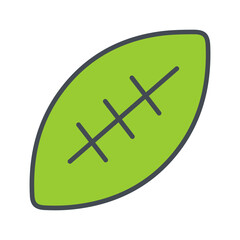 Rugby Vector Icon