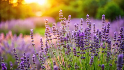 Obraz premium Cotton lavender growing in a garden, Santolina chamaecyparissus, plant, green, leaves, botanical, nature, outdoor