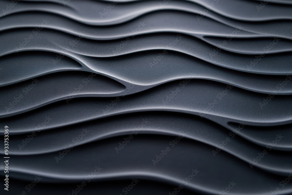 Poster abstract dark wave pattern background, modern and sleek design. ideal for use in digital art, media,