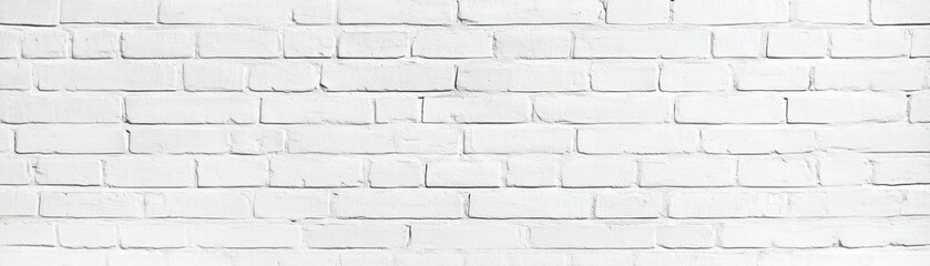 Fototapeta premium White Brick Wall