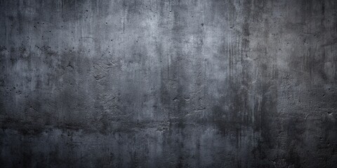 Fototapeta premium Dark black gray grey anthracite rustic concrete cement tile terrace slab floor or stone wall texture background tilted Angle, tilted angle, background, concrete, anthracite, tile, floor