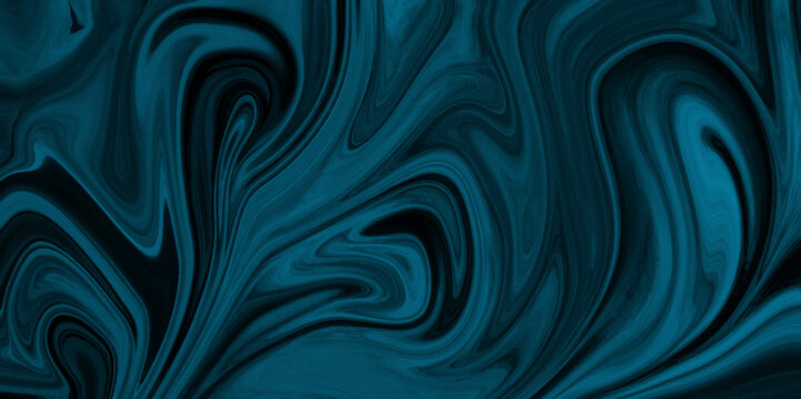 The texture of mix color and black marble pattern modern style Liquid background. colorful marble pattern of the blend of curves. Acrylic painting with colorful shiny gradient Design Projects and Text