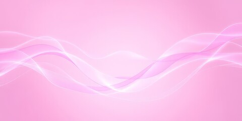 Interconnected Lines in Soft Pink and Lavender