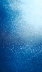 Fototapeta premium Blue and white grainy noised empty space gradient background