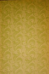 Decorative paper with art nouveau pattern. Early 1900.  