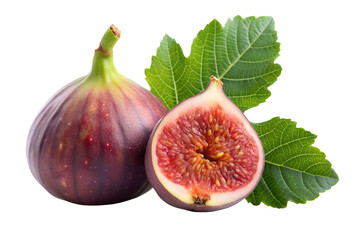 fresh figs isolated on transparent background png