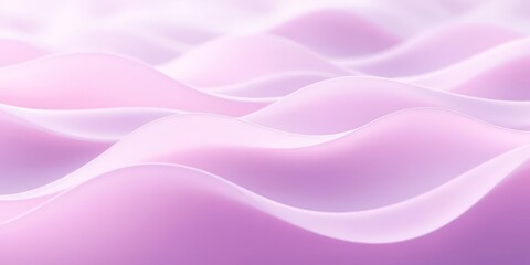 Obraz premium Undulating Curves in Lavender and Pink