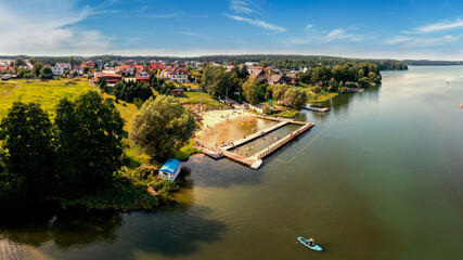 Kaszuby. Stężyca. Jezioro Raduńskie Górne. © Janusz Lipiński