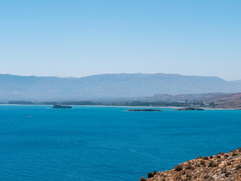 Spanish Islands of the coast of Morocco (left to right: Penon de Alhucemas, Isla de Mar, Isla de Tierra)