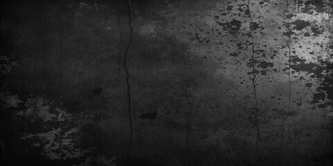 Obraz premium Black concrete cement texture for background. Black dark black grunge textured concrete stone wall background. Abstract concrete stone wall. dark texture black stone concrete grunge texture