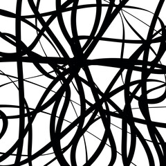 barbed wire isolated on white