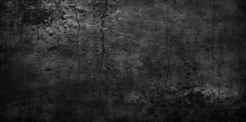 Black concrete cement texture for background. Black dark black grunge textured concrete stone wall background. Abstract concrete stone wall. dark texture black stone concrete grunge texture