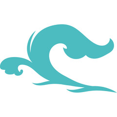 Obraz premium Decorative Wave Element 