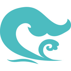 Decorative Wave Element
