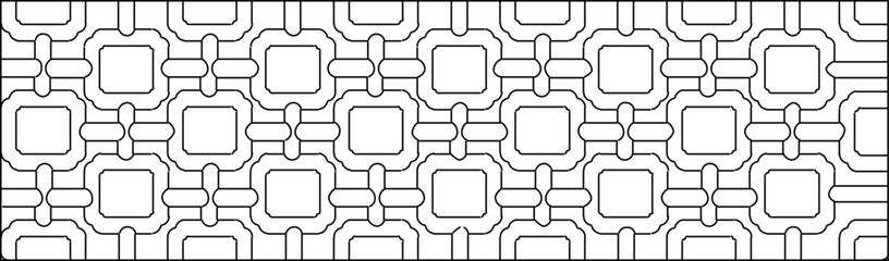 Obraz premium Vector sketch, illustration, silhouette, design, decoration, painting, background pattern, ornament, carving, vintage, classic, ethnic, traditional, floral, animal, modern