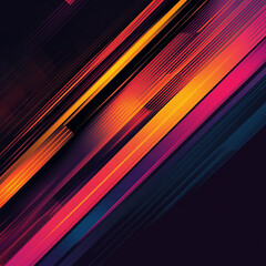 Fototapeta premium geometrical abstract multi color background for posting and status generated by AI