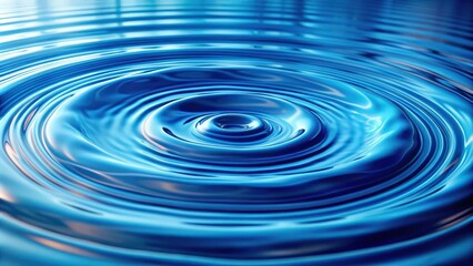 Close up shot of abstract blue water texture with round ripples, water, texture, abstract, blue, round, ripples, close up