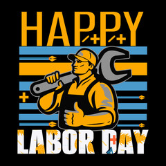 Labor Day T Shirt Designs Explore Top Stock Vector.