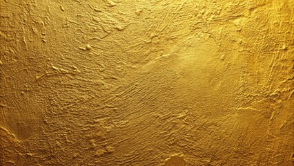 Naklejka premium Gold painted abstract texture on cement wall background, gold, painted, abstract, texture, cement, wall, background, design