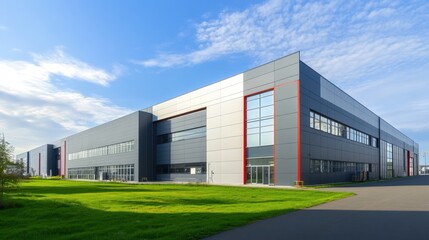 Modern Industrial Building
