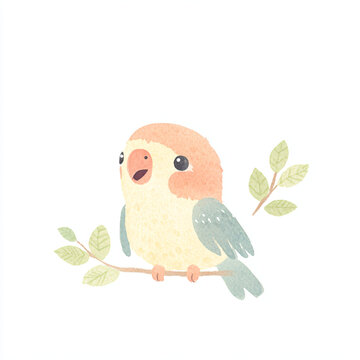 recommend clip art: Cute Bird on Branch.