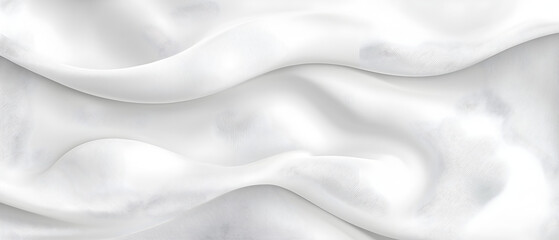 Obraz premium A flat vector illustration of a white background with a delicate fabric texture, featuring small, subtle shadow waves. The texture is smooth and minimal, with light shadows adding depth and dimension