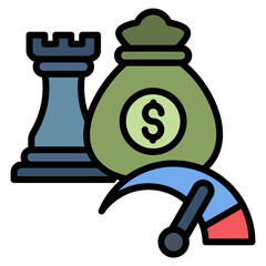 Fund Icon Element For Design
