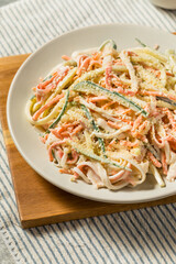 Homemade Healthy Kani Salad with Crab Meat