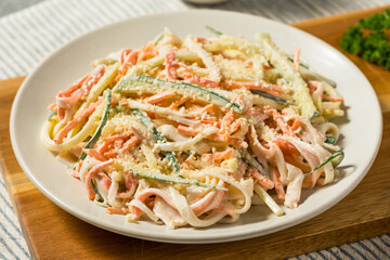 Homemade Healthy Kani Salad with Crab Meat