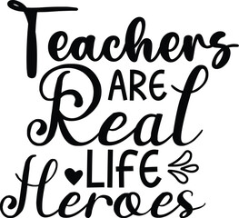 Teachers Day SVG Typography Vector Design. Teacher Life SVG Cut File for circuit and Silhouette, EPS Vector.