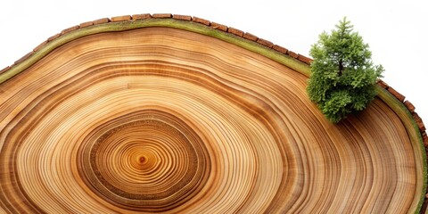 Annual tree ring resembling a wave in nature, wave, grain, tree, annual, ring, growth, pattern, texture, natural, organic