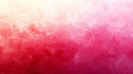 Fototapeta premium Soft red and pink gradient texture with artistic brushstrokes, ideal for creative backgrounds, modern designs, and vibrant projects.