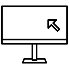 Monitor Screen Icon