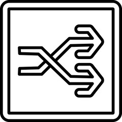 Shuffle Icon
