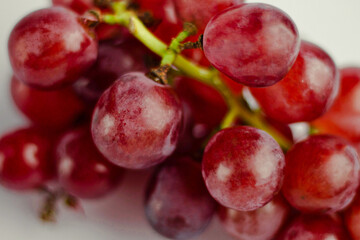 red grapes