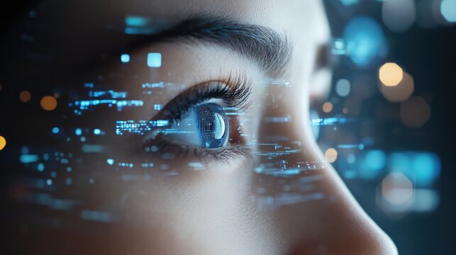 Futuristic communication with holographic video calls, AI translation, and seamless global connectivity