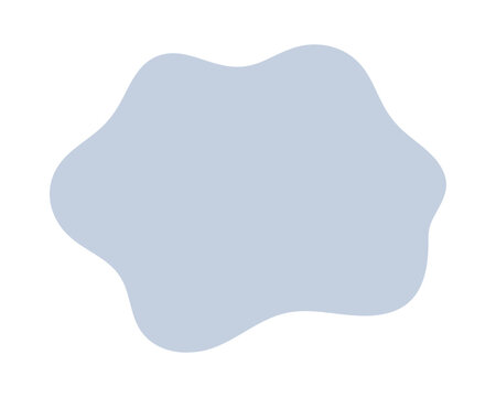 手描きのシンプルでゆるい抽象的な形 - ミニマルな装飾やモヤモヤな感情のイメージ素材 