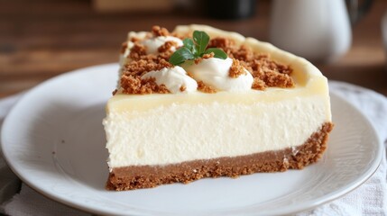 Ghanaian national cuisine: Cheesecake with annona or sour cream apple (Soursop Cheesecake)