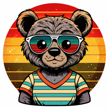 lion head vector illustration