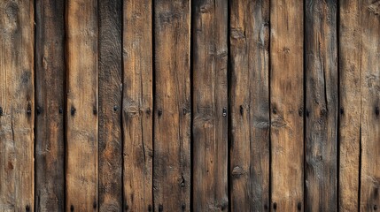 Fototapeta premium An amazing anime background of rustic wood planks, with a repeating pattern that highlights the charm of natural, textured surfaces