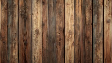 Naklejka premium An amazing anime background of rustic wood planks, with a repeating pattern that highlights the charm of natural, textured surfaces