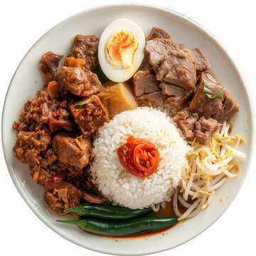 A plate of Kebuli.Arab Food  
