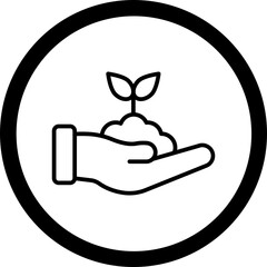 Planting Vector Icon Design