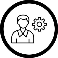 Obraz premium Specialist Vector Icon Design