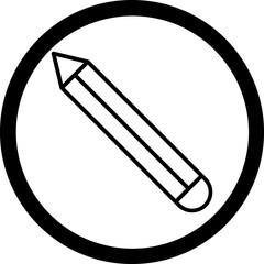 Pencil Vector Icon Design