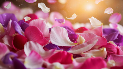 Rose Petals Background