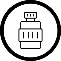 Bottle Vector Icon Design