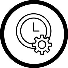 Time Management Vector Icon Design