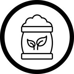 Fertilizer Vector Icon Design